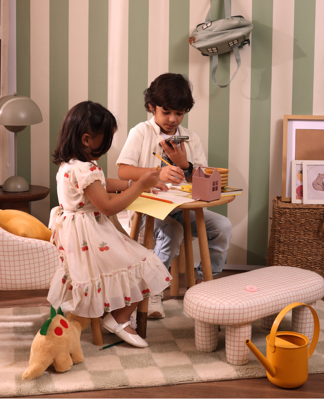 Pink Picnic mini bench