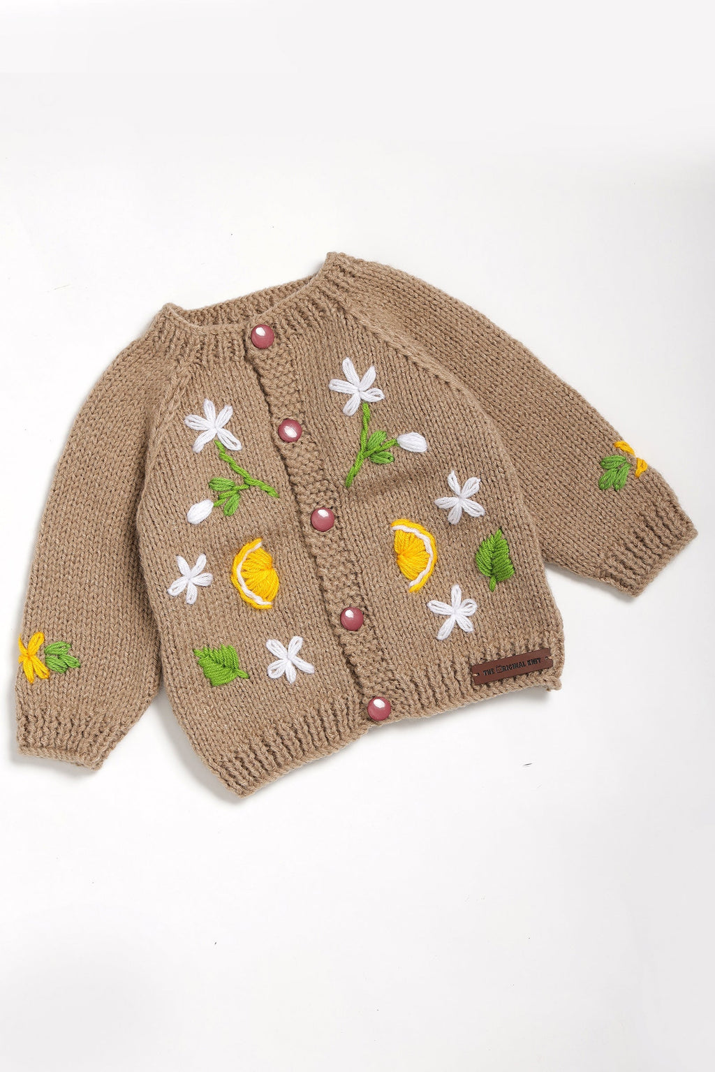 Lemon Blossom Sweater - Beige