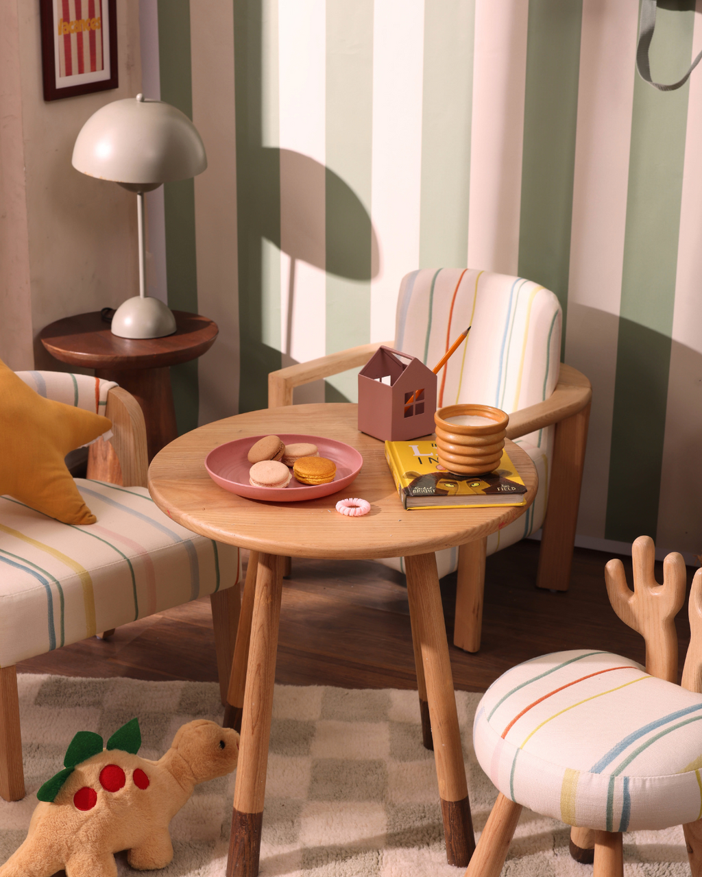 Pastel Stripe Nursery Set