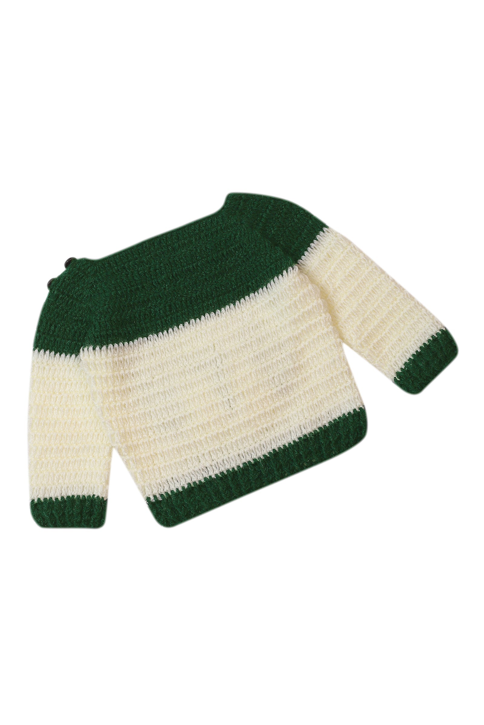 Cozy Pup Dreams - Bottle Green & Off White