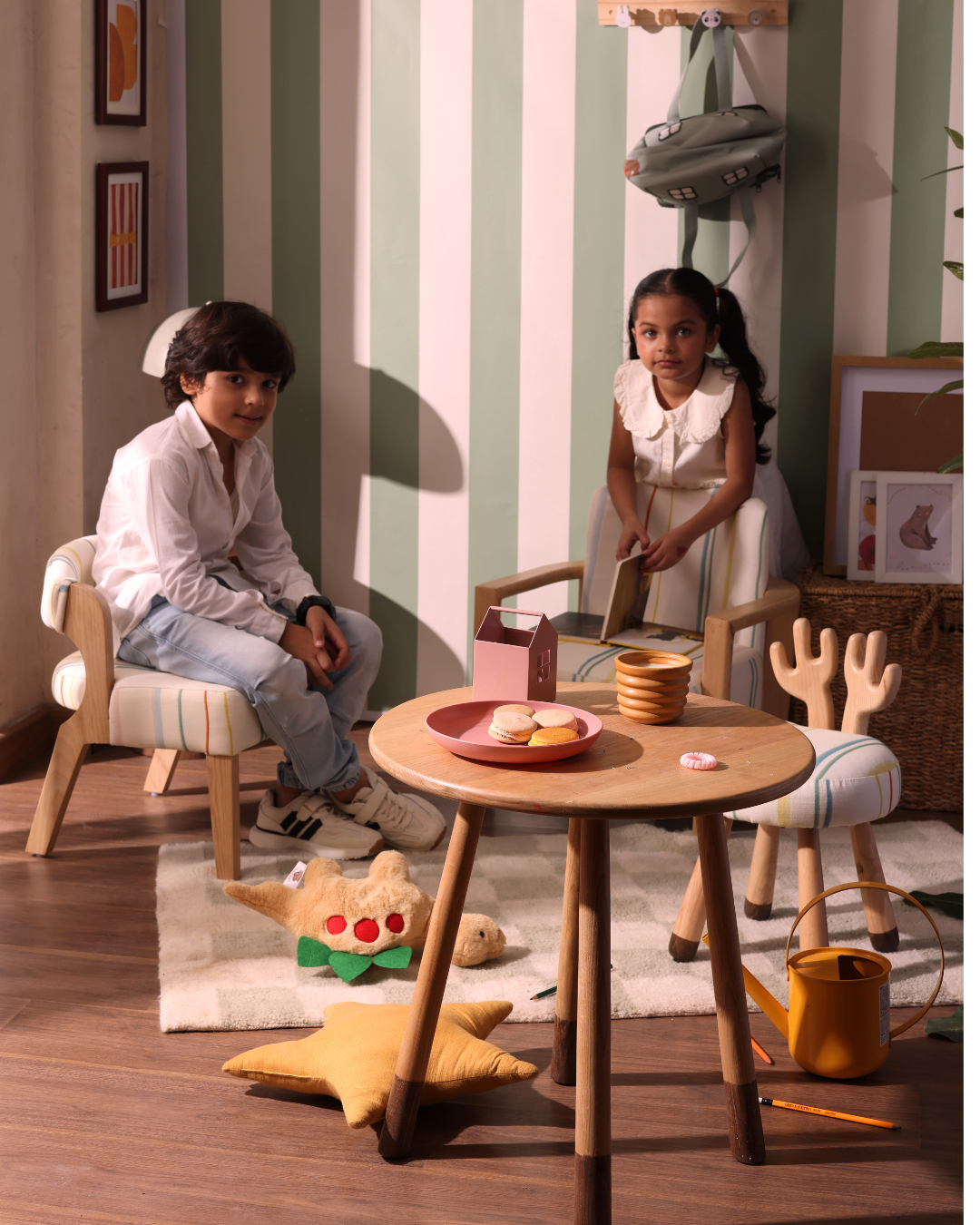 Pastel Stripe Nursery Set