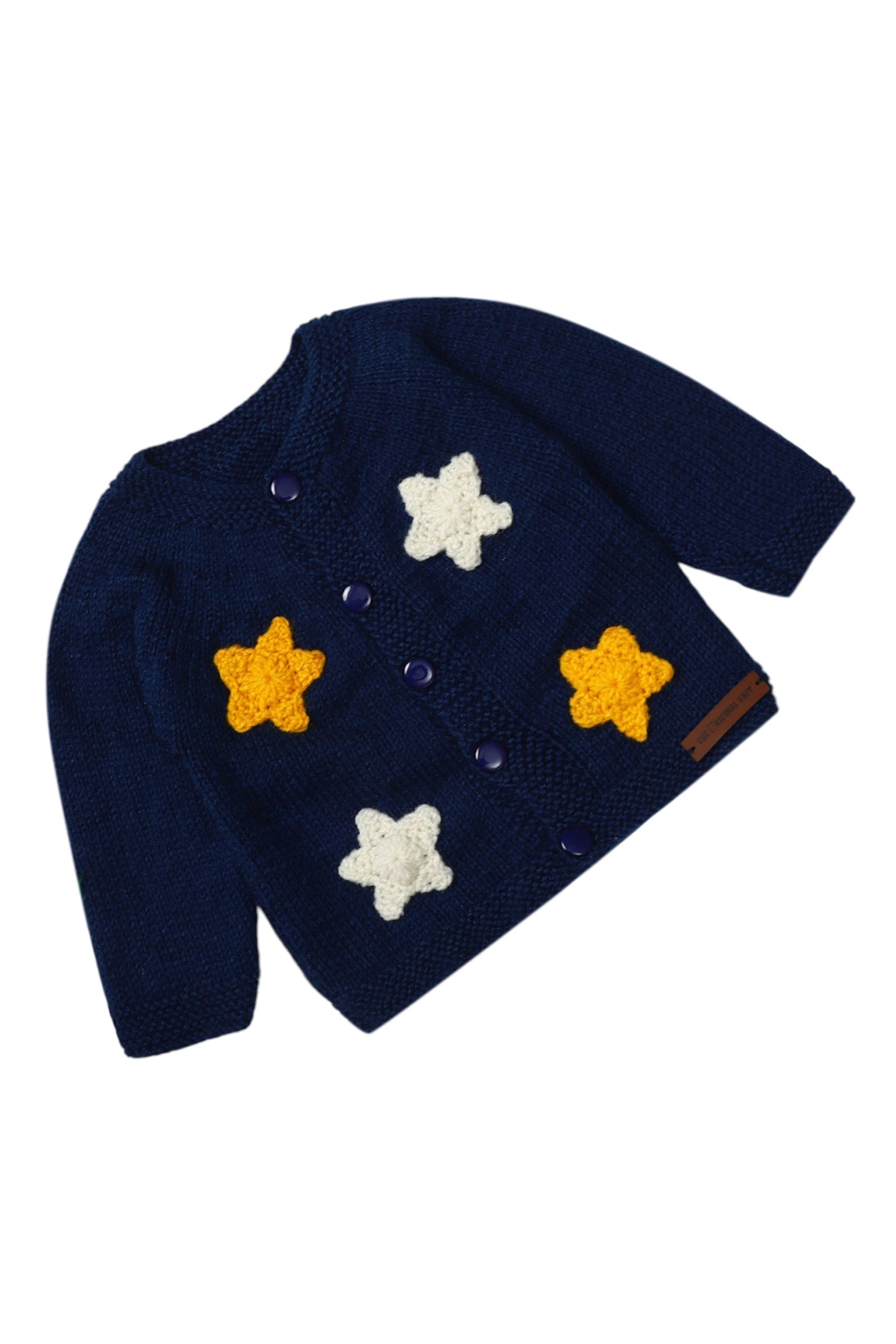 Starry Sweater Set- Navy Blue