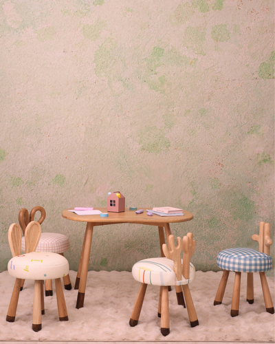 Playroom Party Set (4 chairs + table)