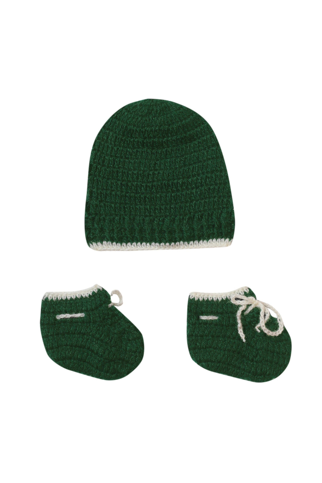 Cozy Pup Dreams - Bottle Green & Off White