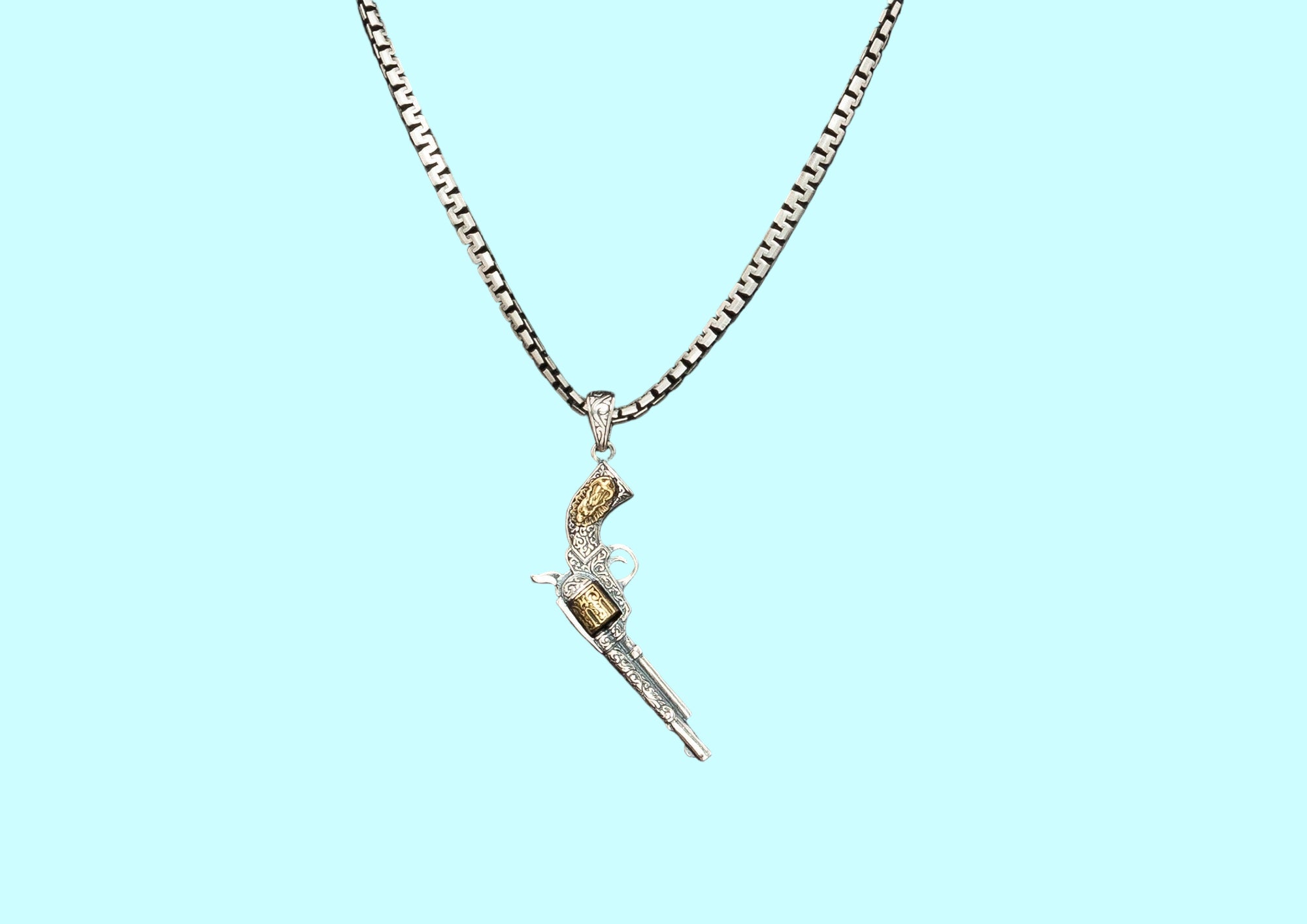Django Revolver Pendant