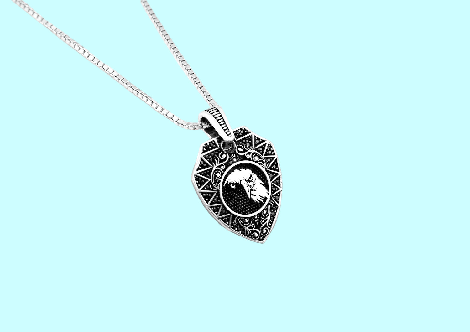 Eagle Shield Pendant