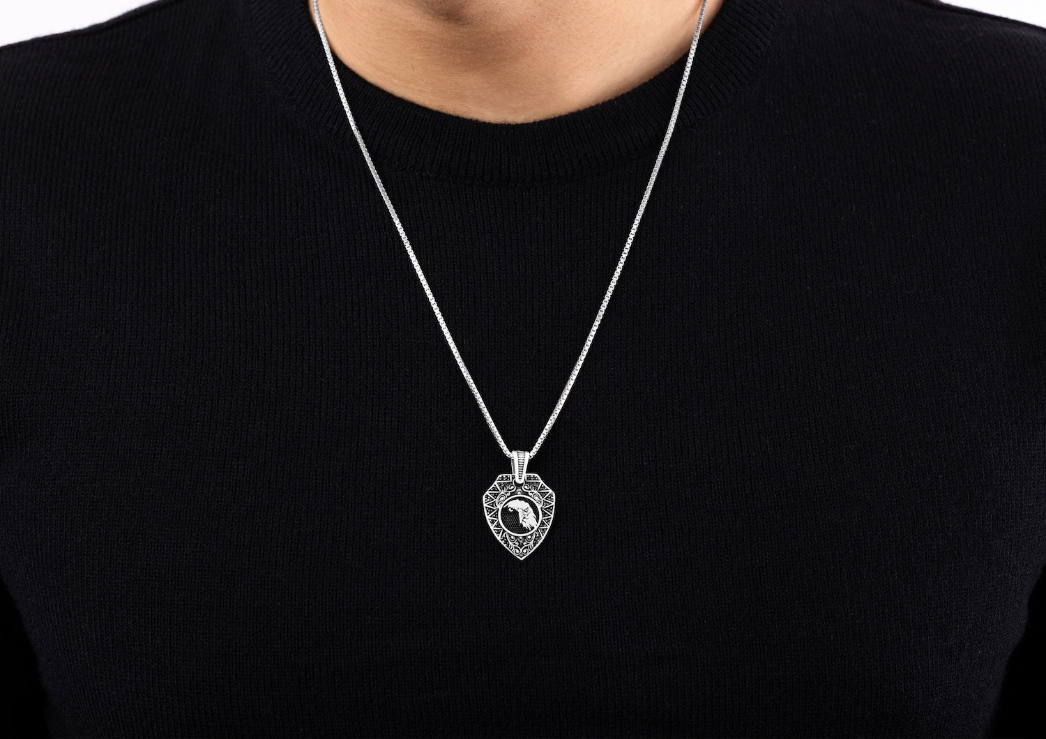 Eagle Shield Pendant