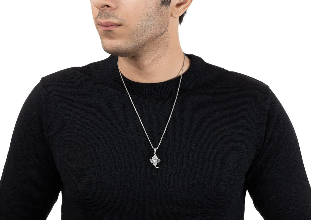 Lord Ganesh Face Pendant