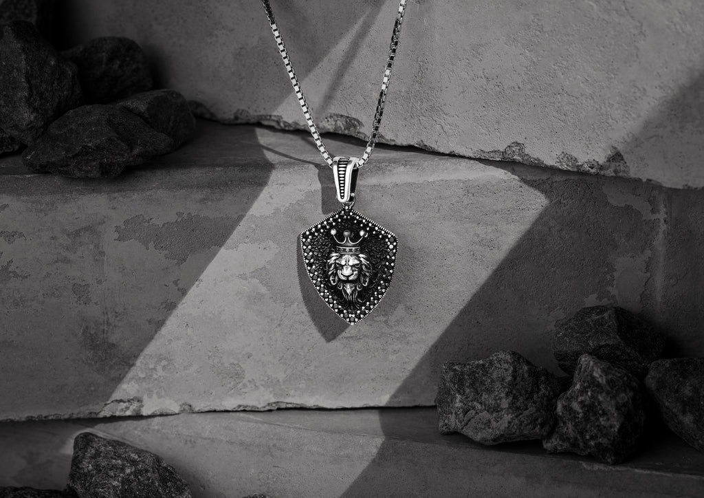 Lion Shield Pendant