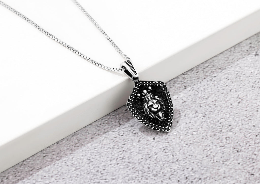 Lion Shield Pendant