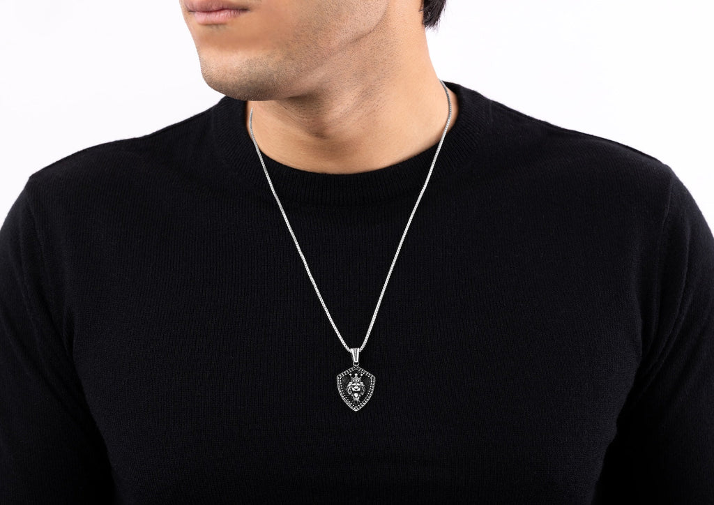 Lion Shield Pendant