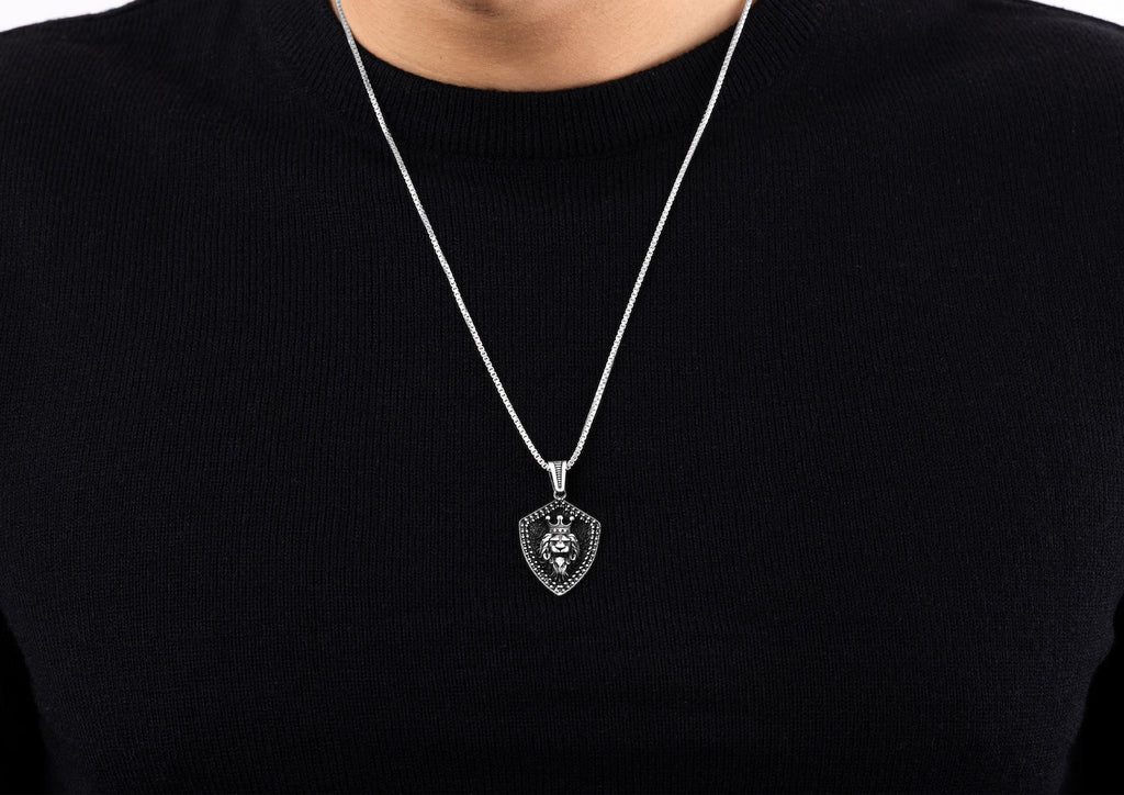 Lion Shield Pendant