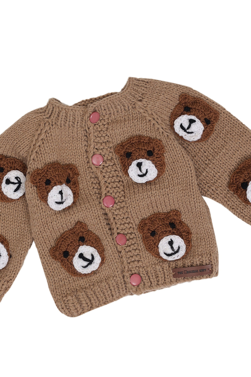 Bear Hugs Sweater -  Beige