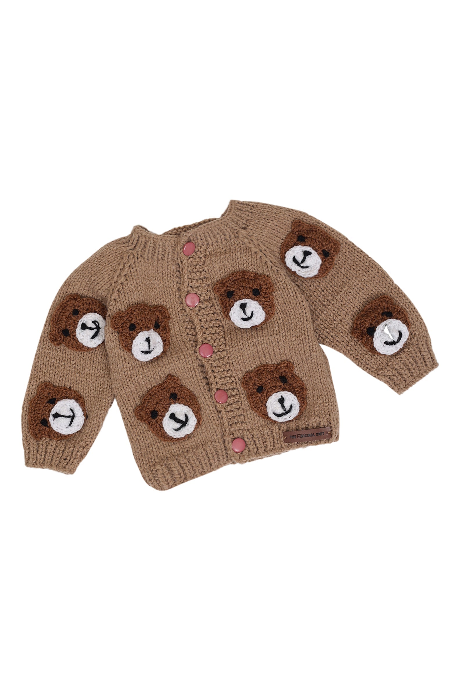 Bear Hugs Sweater -  Beige