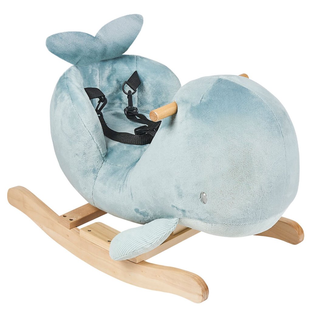 Rocker Sally the Whale - Marble Green